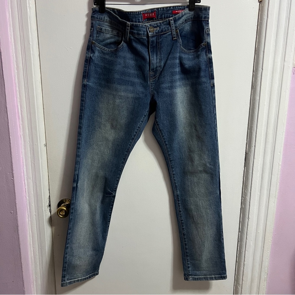 Guess Mid-rise Skinny Jeans Scotch Fit